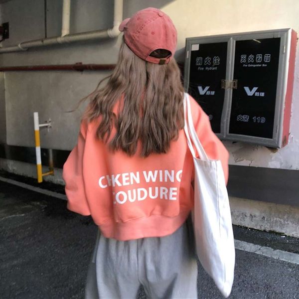 

women's hoodies & sweatshirts hoodie short sweater autumn and winter waitmore plush thickened hoodless coat xm6d, Black