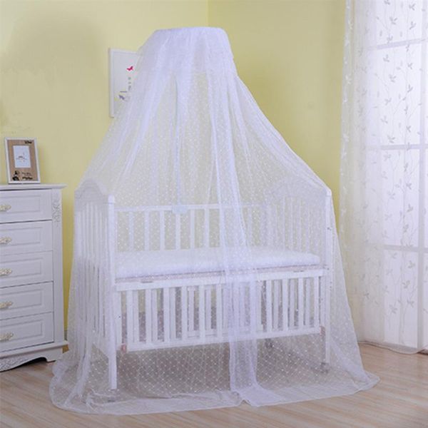 

mosquito net baby netting canopy infant insect for crib bed without iron stand