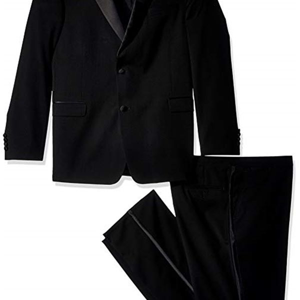 

men's suits & blazers west slim body groom's latest design custom black classic minimalist wedding party fashion dress 2 piece set, White;black