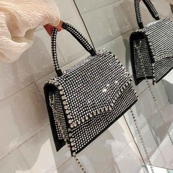 

evening bags diamond flap small square bag summer luxury pu leather women designer handbag chain shoulder messenger travel crossbody