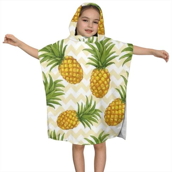 

towel pineapple kids hooded bath for children