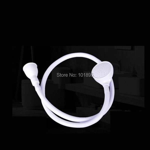 

bathroom shower heads abs material white colors of pet bath hand