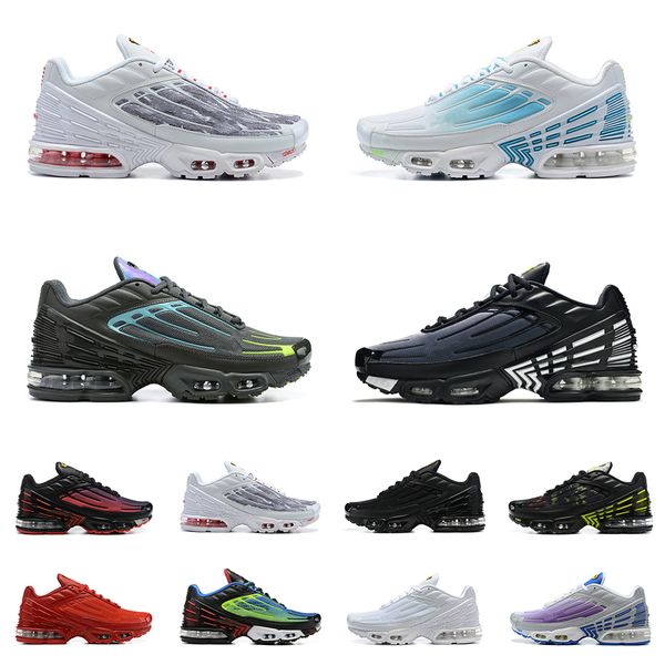 

hyper blue void plus shoes tn3 tuned 3 laser violet triple white black green obsidian vast wolf grey parachute crater sneakers
