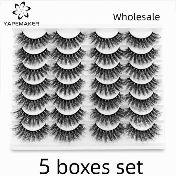 

wholesale 3d faux mink eyelashes natural thick long false dramatic fake lashes makeup extension maquiagem1