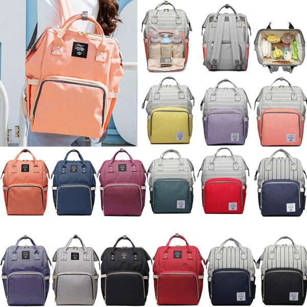 

colors mummy maternity nappy bag brand large capacity baby travel backpack designer nursing for care diaper bags