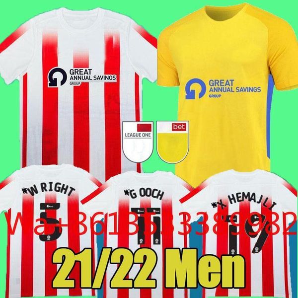 

men's t-shirts 21 22 sunderland soccer custom summer short sleeves breathable send fast mls shirt, White;black