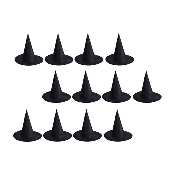 

party hats 12pcs decorative witch hat chic cosplay props for masquerade show