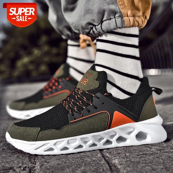

large size breathable mesh men's shoes sports casual board spring and autumn students light running #t02k