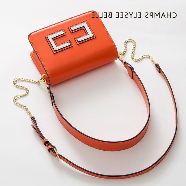 

and female hit new diagonal version winter korean bag square fashion color one-shoulder autumn chain 2021 handbag small gjvju