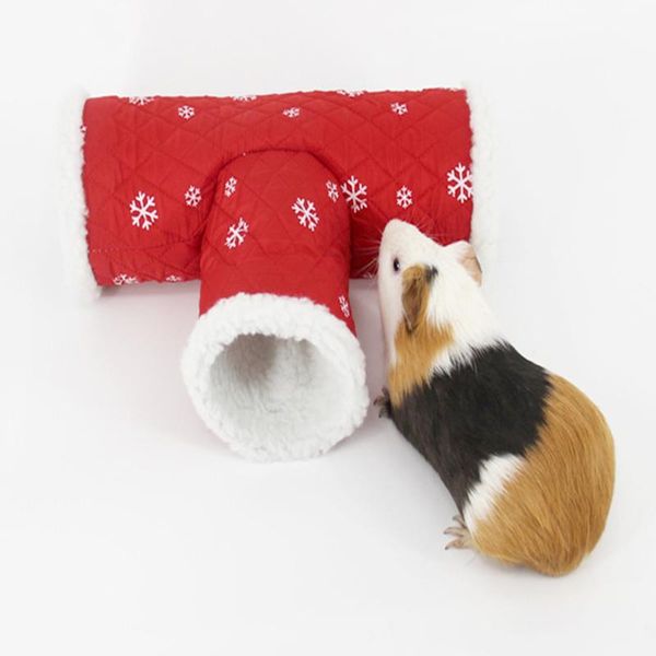 

small animal supplies 3 way soft warm toy animals tubes guinea pig mouse accessories pet house exercise cages funny hamster tunnel play