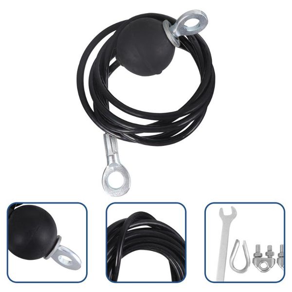 

jump ropes rubber coated wire rope gym cable practical fitness steel