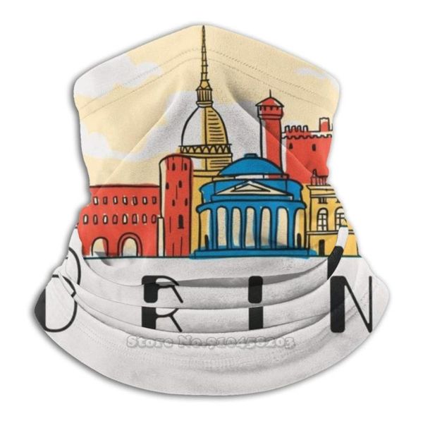 

scarves turin scarf bandana neck warmer headband cycling mask italy skylines city europe building travel turinskyline landmark, Blue;gray