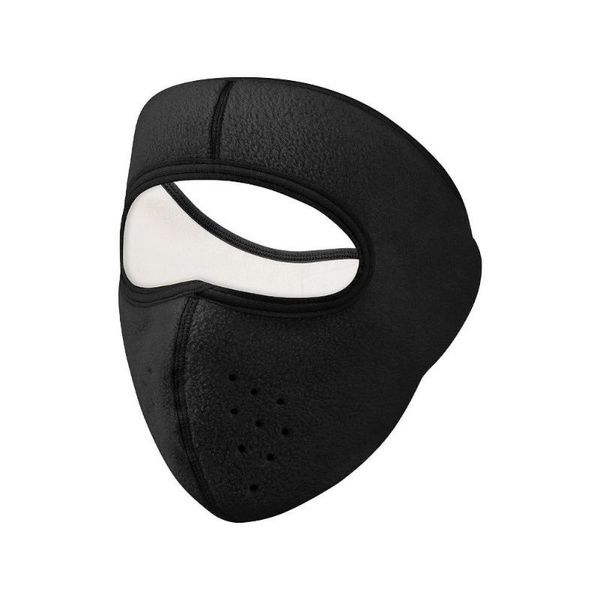 

cycling caps & masks outdoor winter warm face cover fleece men women ski motorcycle windproof cold protection headgear scarves, Black