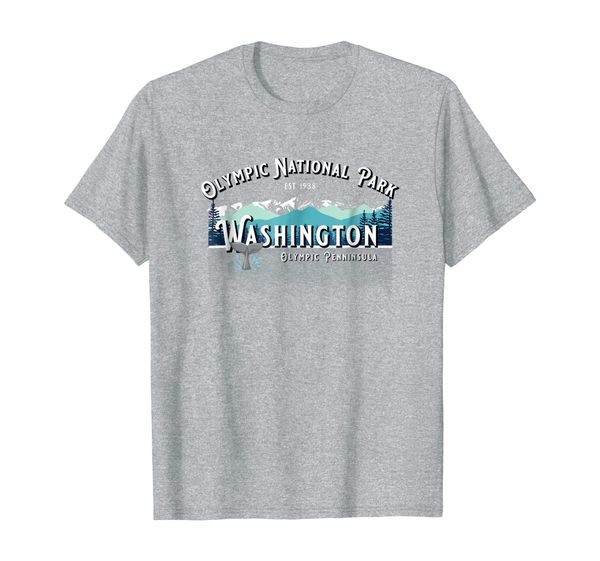 

Olympic National Park Washington Souvenir Keepsake T Shirt, Mainly pictures
