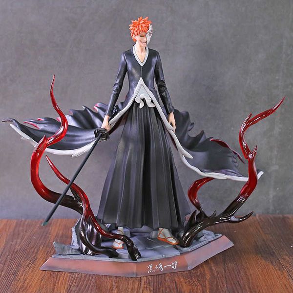 Bleach Ichigo Kurosaki 2º Estágio Hollow Ver.Estátua de coleção de figuras de PVC brinquedo modelo de anime