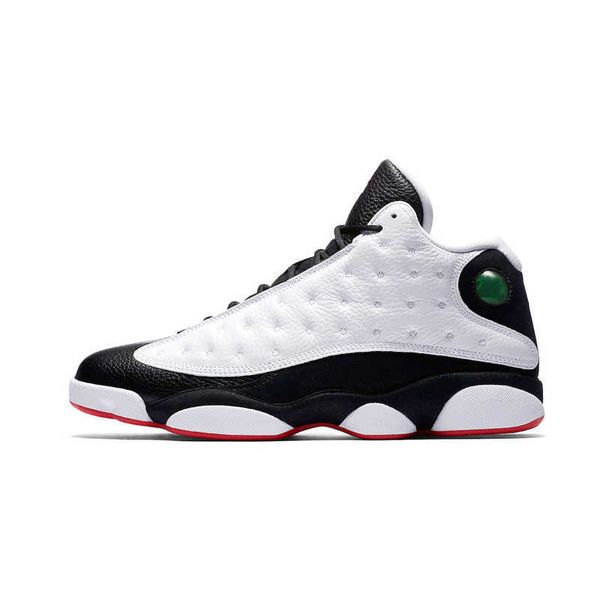 

3 13s men basketball shoes black cat bred chicago he got game hyper royal blue olive playoffs sports shoes sneakers size us 8-135uls