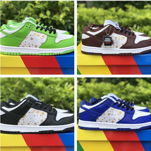 

with box futura sb superme skateboard low me casual shoes women mens designer green blue white black grey taquets shoes