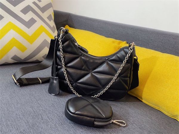 

2021 new women leather handbags female mother package bag hand mother bill of lading shoulder bag women bag+small bag