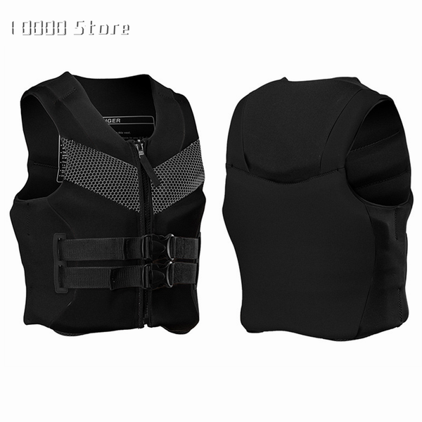 

life vest & buoy adults adjustable jacket safety water sports fishing ski kayaking boating swimming drifting