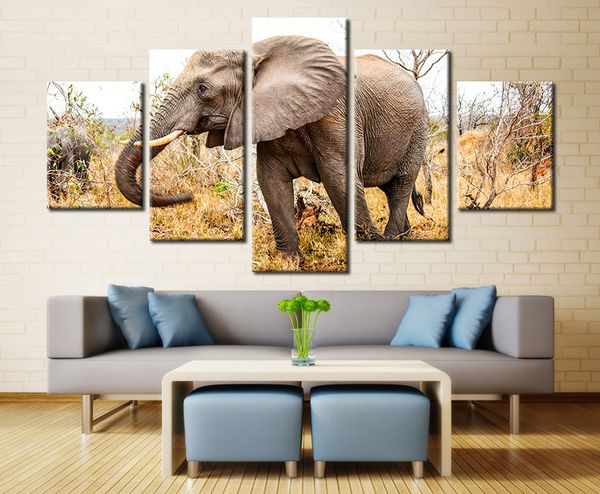 

wall art pictures for living room painting modern home decor animals elephant posters hd canvas paintings(no frame)