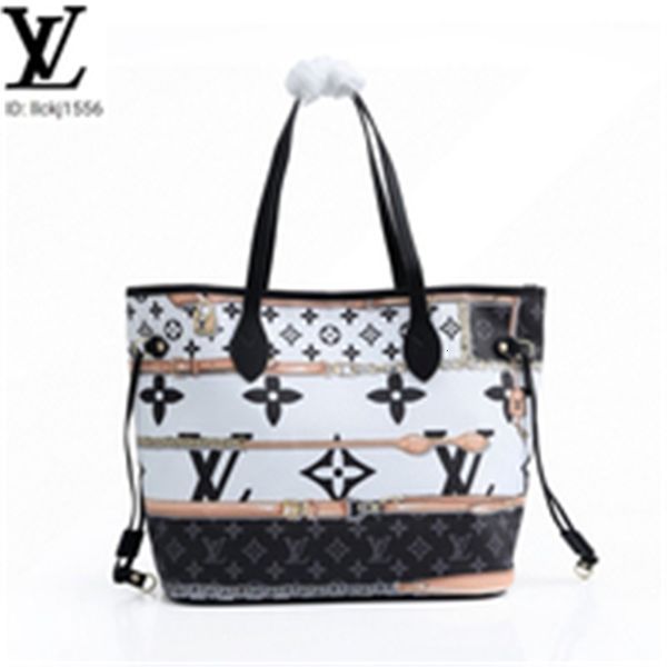 

shoulder iconic brand body designer luxury totes m40995 handbags white bags double-sided handles silk-printed bags medium cross handbag, Red;black