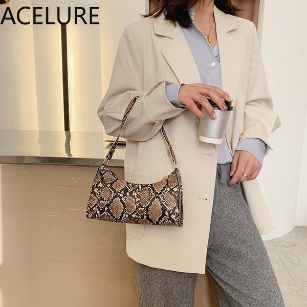 

evening bags acelure female solid color pu leather chain handbags flap fashion exquisite shopping bag retro casual women totes shoulder