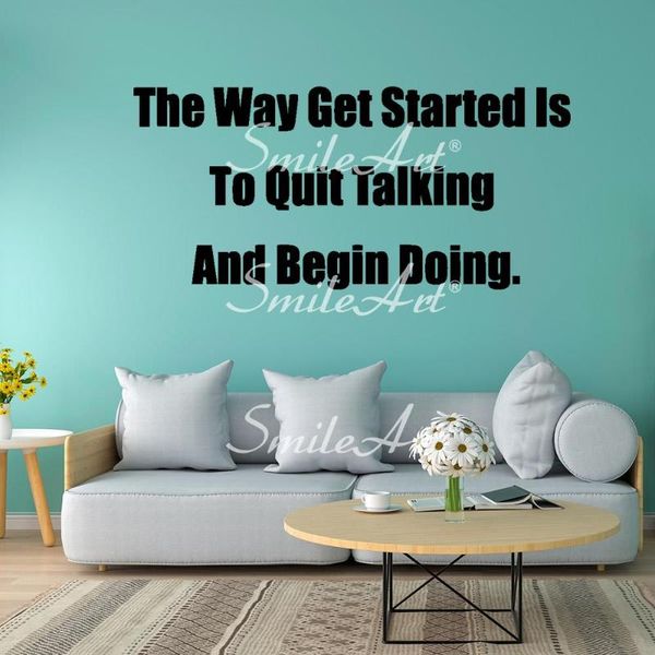 

wall stickers cartoon quote removable art for living room kids waterproof wallpaper