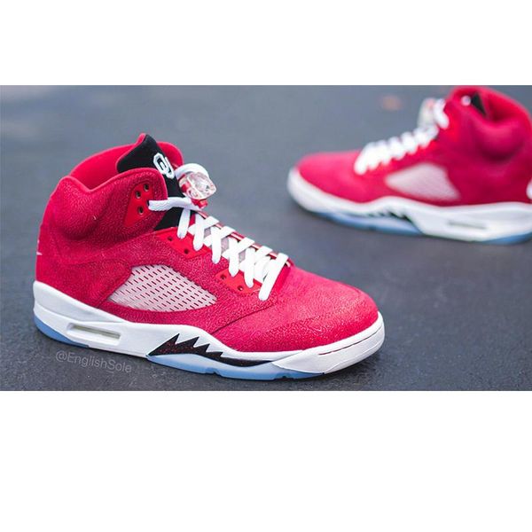

2021 5 university of oklahoma unc basketball shoes men jumpman 5s sneakers sports (exempt postage)