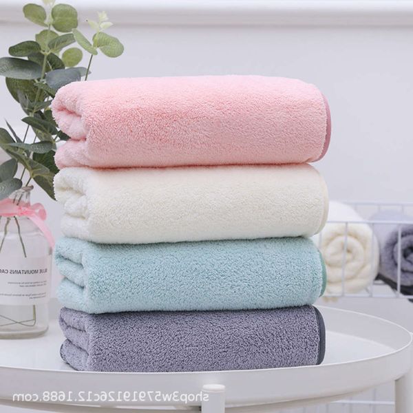 

handkerchief coral velvet washcloth for lovers household towel is soft absorbent and can be hung as supermarket gift, White