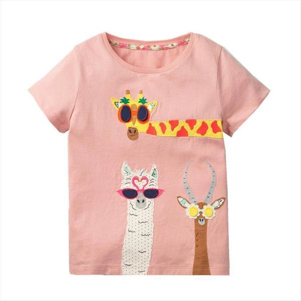 

t shirts sheep girls shirt cotton baby animal summer infant kids short sleeve, Blue