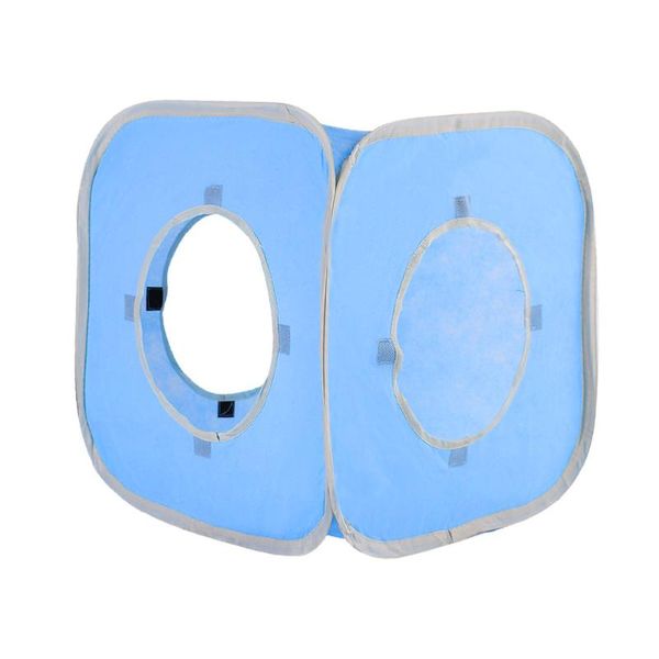 

cat toys square shape pet play cube collapsible tunnel non-woven toy