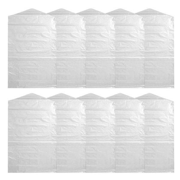 

clothing & wardrobe storage 10 pcs hdpe large transparent plastic bag flat pocket food moisture-proof dust-proof quilt packing film