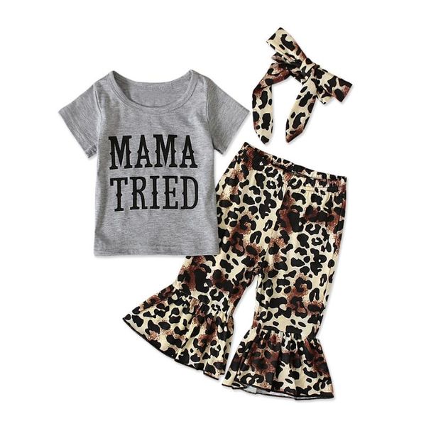 

clothing sets baby girls fashion clothes set outfit 2pcs boot cut pants infant children sunflower print costume 2021, White