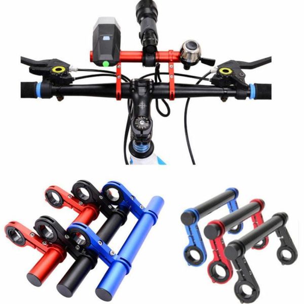 

handlebars aluminum alloy bicycle handlebar extender mountain bike front light bracket lamp accessories