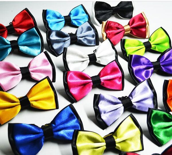 

dog apparel 100pc/lot pet double color bow tie puppy cat personality bowtie necktie grooming supplies for holiday party ly92901