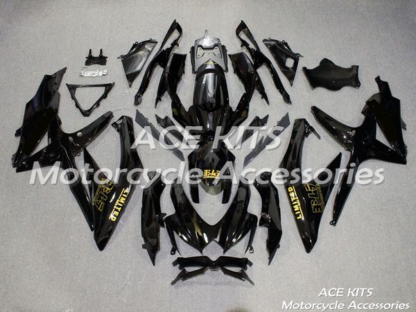 Ace Kits 100% ABS Fairing Fairings para Suzuki GSXR 600 750 K8 2008 2009 Anos Uma Variedade de Cor no.1511