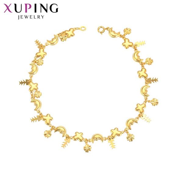 

link, chain 11.11 deals xuping fashion jewelry animal shape design temperament pure gold-color plated bracelet for women s118-76039, Black