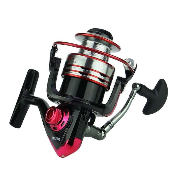 

fishing reel all metal spool spinning 8kg max drag cnc rocker handle line saltwater accessories baitcasting reels