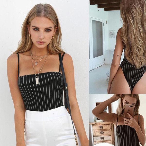 

brand style fashion women rompers womens sleeveless bodysuits ladies solid short romper jumpsuit bodysuit leotard, Black;white