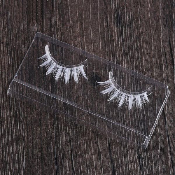 

false eyelashes woman's fashion long cross extension natural thick white beauty eye makeup cosplay tools