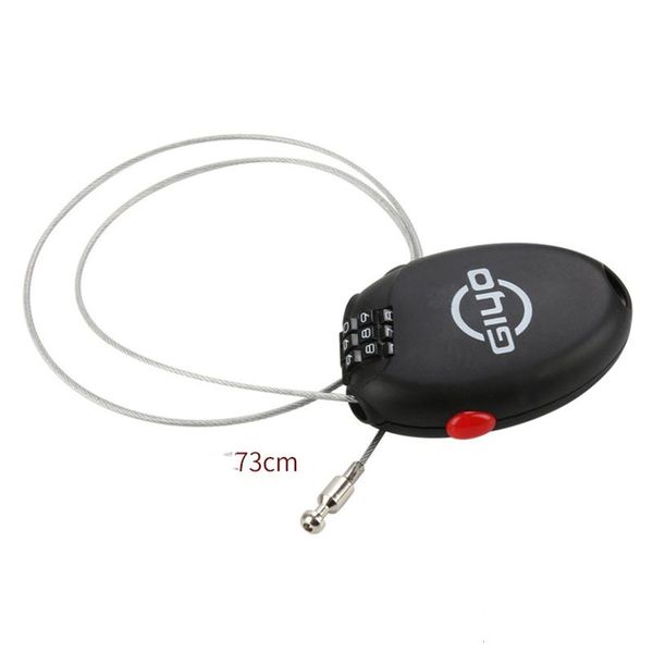 

bike locks cable lock bicycle steel bikes anti-theft mini password security black practical