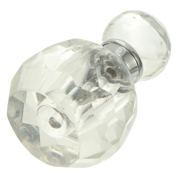 

storage bottles & jars faceted crystal bottle perfume empty clear glass for