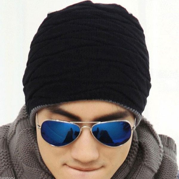 

beanies winter dating casual daily acrylic fiber solid comfortable soft knitted hat