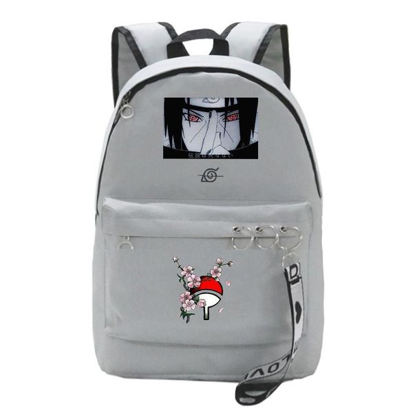 

backpack akatsuki itachi sharingan naruto women school bag teenager girls bags female harajuku travel sports pack