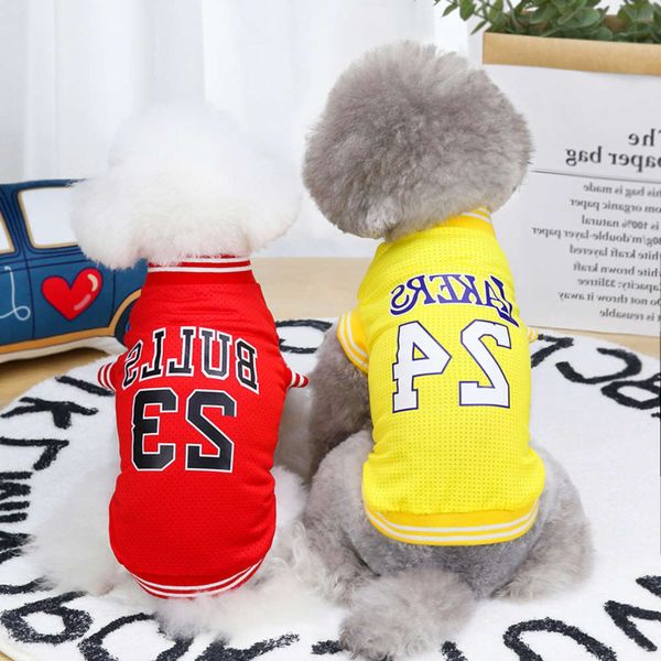 

pet dog pet spring and summer thin 21 sports mesh vest clothing