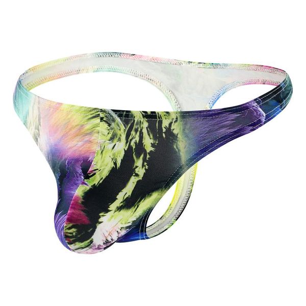 

underpants men's briefs printing fashion panties soft man gay underwear male breathable comfortable hombre 2021, Black;white