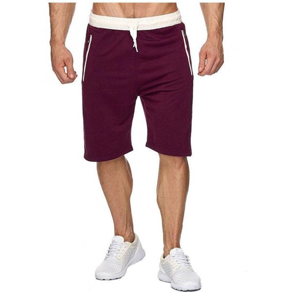 

gym running shorts men's sports fitness quick-drying tennis basketball football training trend, Black;blue