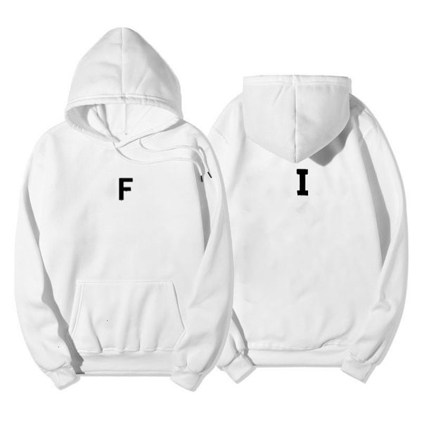 

fashion men's hoodies winter sweatshirtsautumn and brand plush hooded long sve sweater printed casual, Black