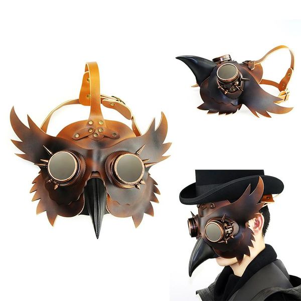 

party hats halloween plague bird mask costume horror steampunk props stage show cosplay