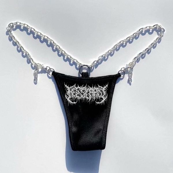 

women's panties kawaii gothic punk dark hiphop rap 1of1 lolita y2k harajuku, Black;pink